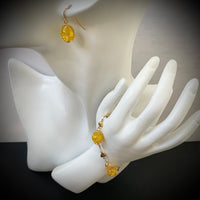 Parure S or "soleil jaune"