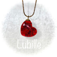 Collier 𝕏𝕏𝕃 or "rouge cœur"